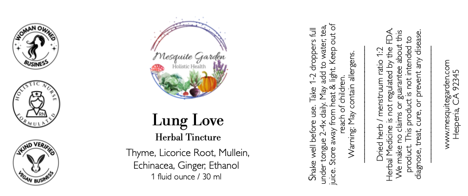 Lung Love Tincture
