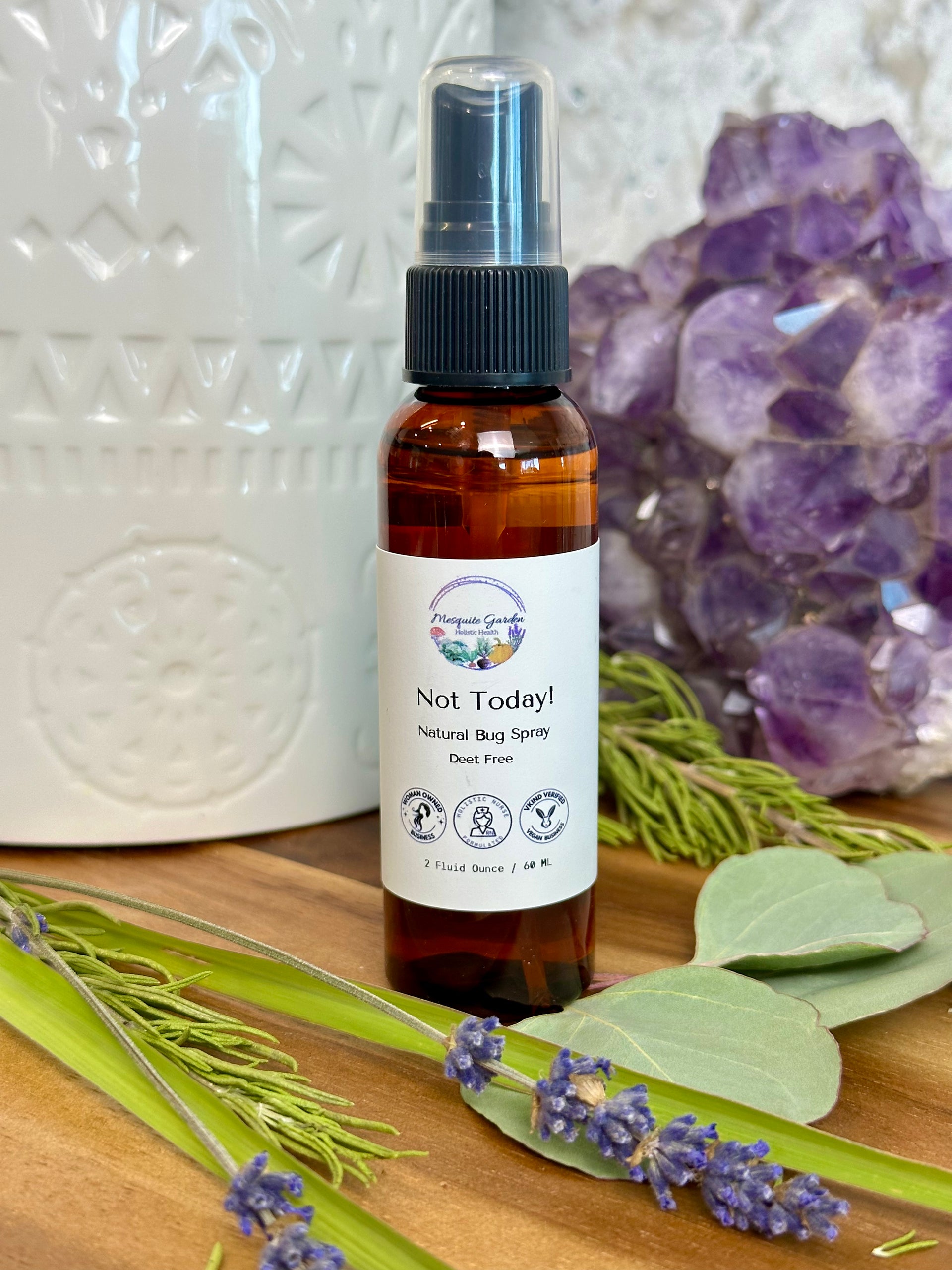 Not Today! Natural Bug Spray – Mesquite Garden